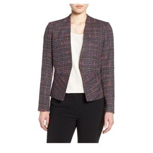 Halogen Structured Tweed Jacket IN2008